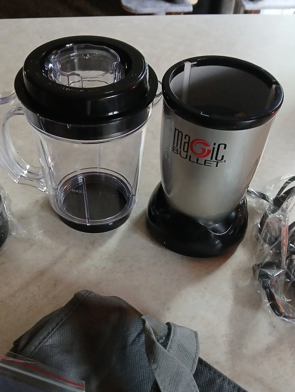 Magic Bullet NEW Original Deluxe 22-Piece Blender With 5 Mugs